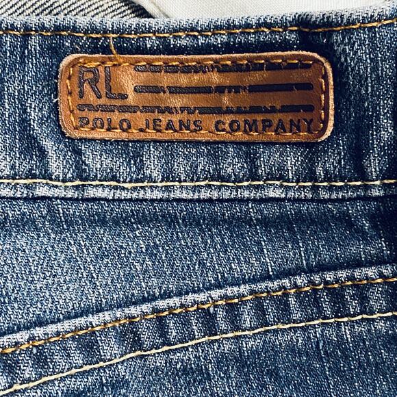 Polo Jeans Company Ralph Lauren Jeans Womens 30x32 Saturday Bootcut Distressed D - Picture 8 of 11